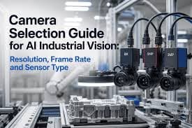 Industrial operator reviewing AI-assisted production information